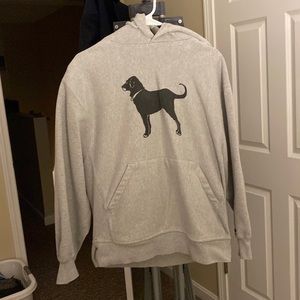 Black Dog hooded sweatshirt